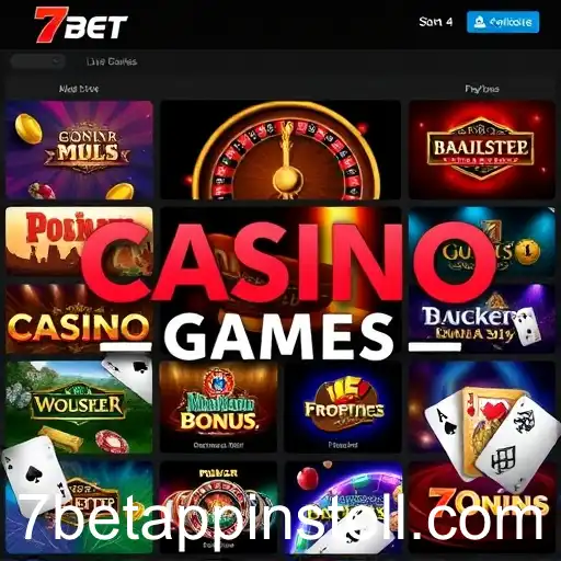 Exploring 'Casino Games' on 7bet: A Dive into the Thrilling World of Online Entertainment